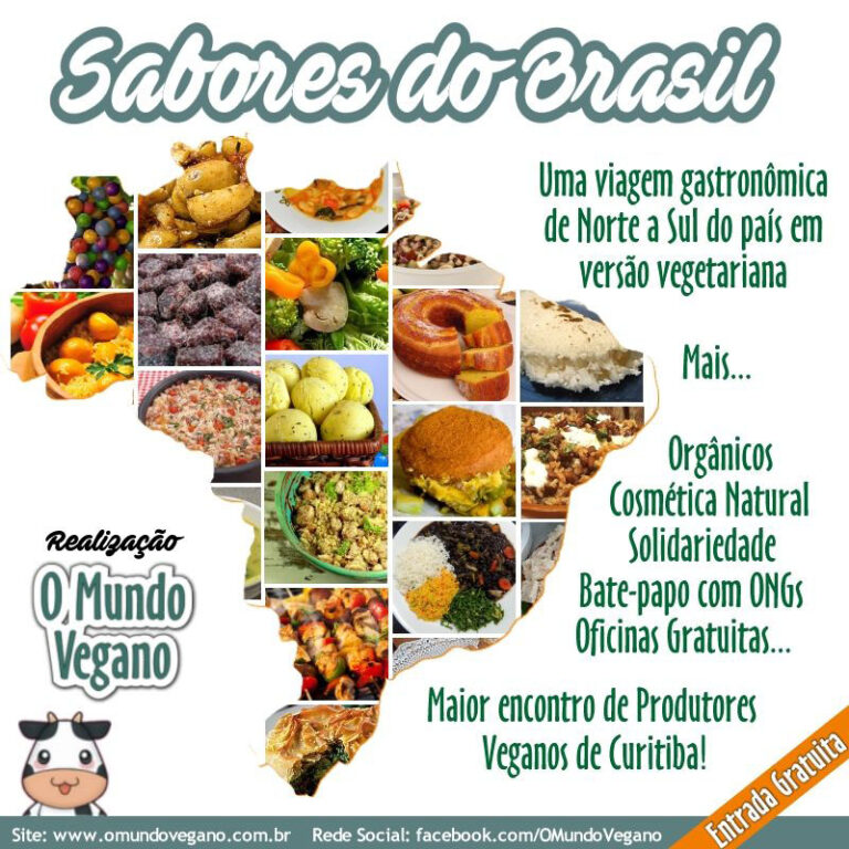 O Mundo Vegano apresenta os sabores do Brasil de Norte a Sul