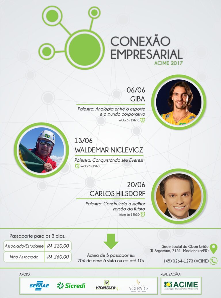 Sebrae/PR apoia evento sobre empreendedorismo em Medianeira