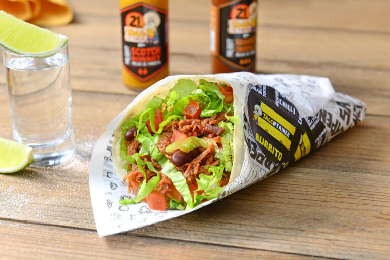 Clássico mexicano, Burrito tem quatro versões no Tacontainer