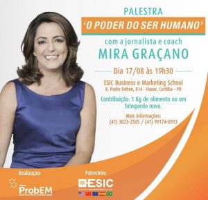 Mira Graçano promove palestra na ESIC Internacional