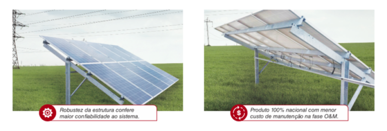 Painéis Fotovoltaicos do tipo fixo BRAFIX para “Pronta Entrega” são destaques da Brametal na Intersolar South America