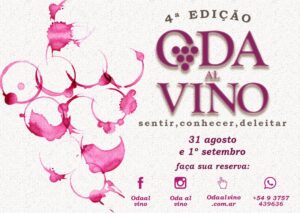 ODA al VINO terá a participação das principais vinícolas da Argentina e desconto em hotéis
