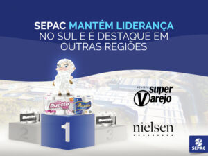 SEPAC é eleita líder de vendas na região Sul pela SuperVarejo