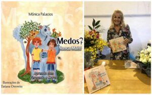 Mestre em Literatura, Mónica Palacios, lança livro sobre os principais medos das crianças