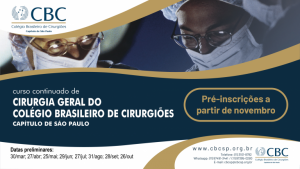 Capítulo de São Paulo lança o Curso Continuado de Cirurgia Geral para 2019