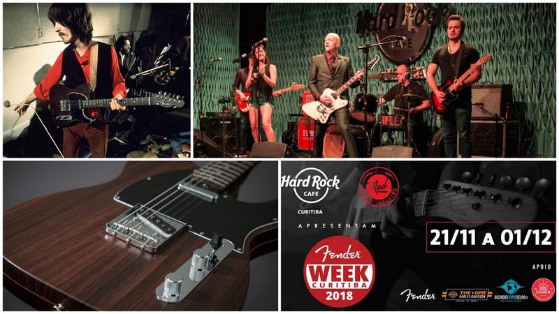 Curitiba recebe a Fender Week, uma imersão no mundo icônico das guitarras