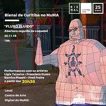 Artistas nacionais e internacionais participam da mostra de videoarte Fluxo Fluido da Bienal de Curitiba