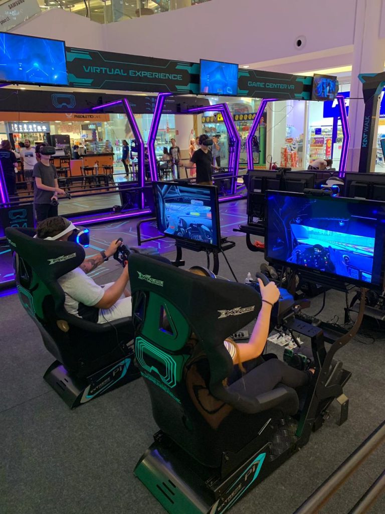 Shopping Palladium recebe o primeiro game center de realidade virtual viajante da América Latina