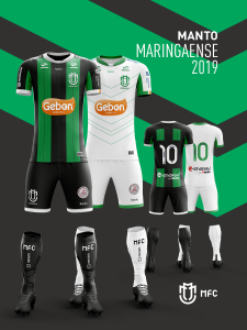 Maringá Futebol Clube lança nova marca e uniformes para a temporada 2019