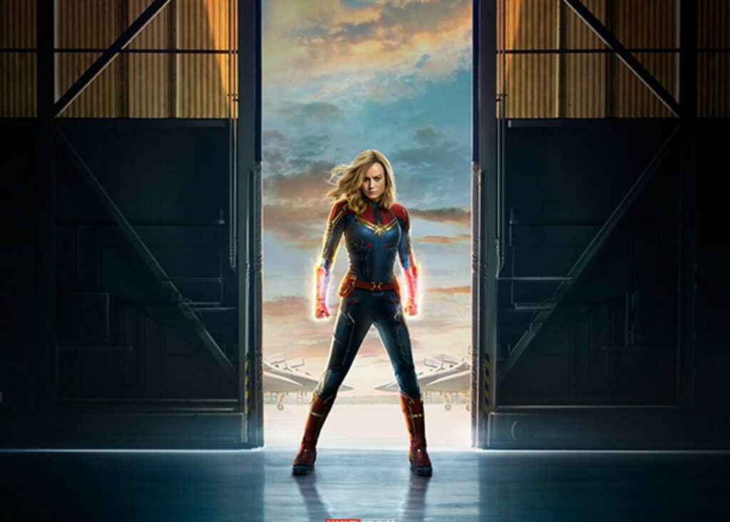 Capitã Marvel terá pré-estreia especial no Cineflix do Shopping Cidade Maringá