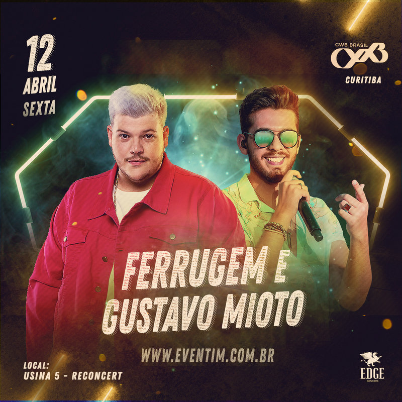 Ferrugem e Gustavo Mioto retornam a Curitiba em show especial