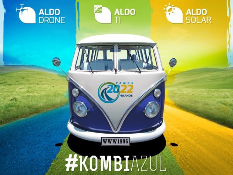 #KombiAzul da ALDO oferece 10 dias de promoção em equipamentos de Energia Solar, TI e Drones