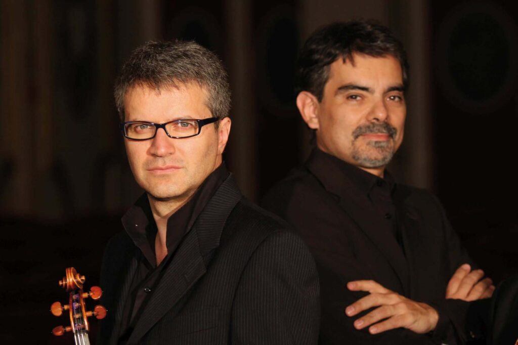 Talentos italianos em Curitiba: Violinista Francesco D'Orazio e pianista Giampaolo Nuti abrem Mia Cara 2019