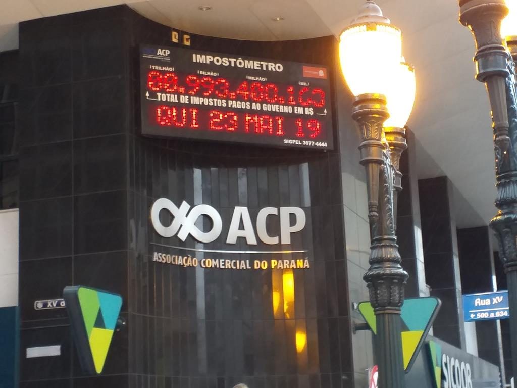 Impostômetro da ACP chega à marca de R$ 1 trilhão em 2019