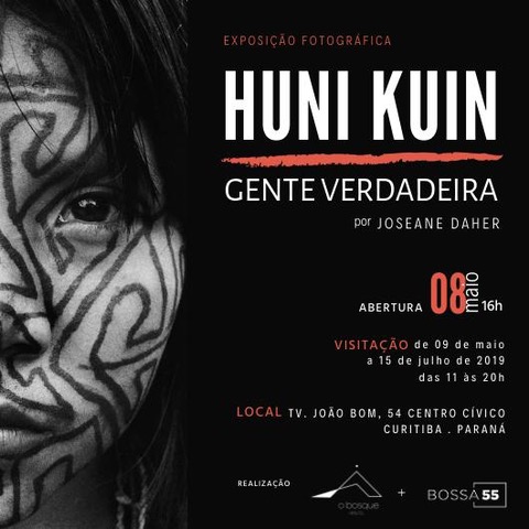 Exposição n'O Bosque mostra a rotina dos índios Huni Kuin