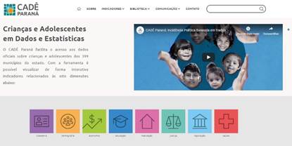 Novo CADÊ Paraná traduz a infância e juventude do Estado em números