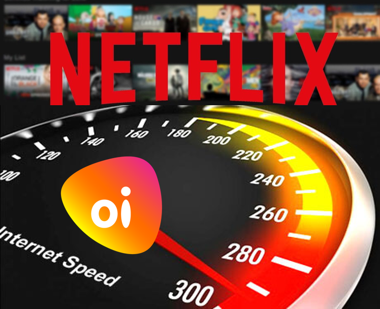Fibra da Oi é líder no ranking Netflix pelo 3º mês consecutivo com maior velocidade
