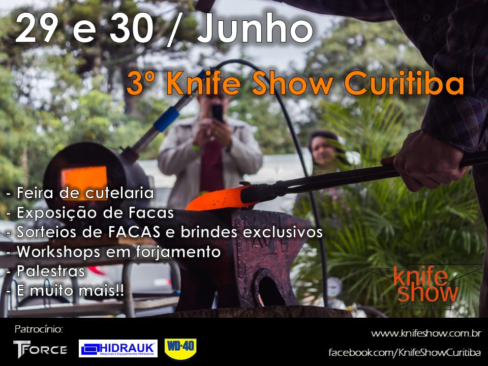 Curitiba recebe mais uma edição do Knife Show