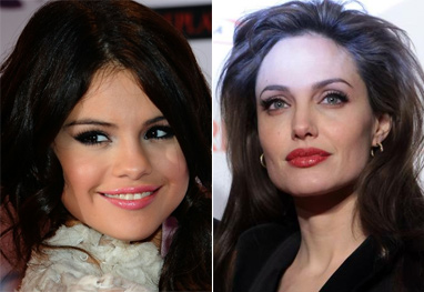 Angelina Jolie ou Selena Gomez?