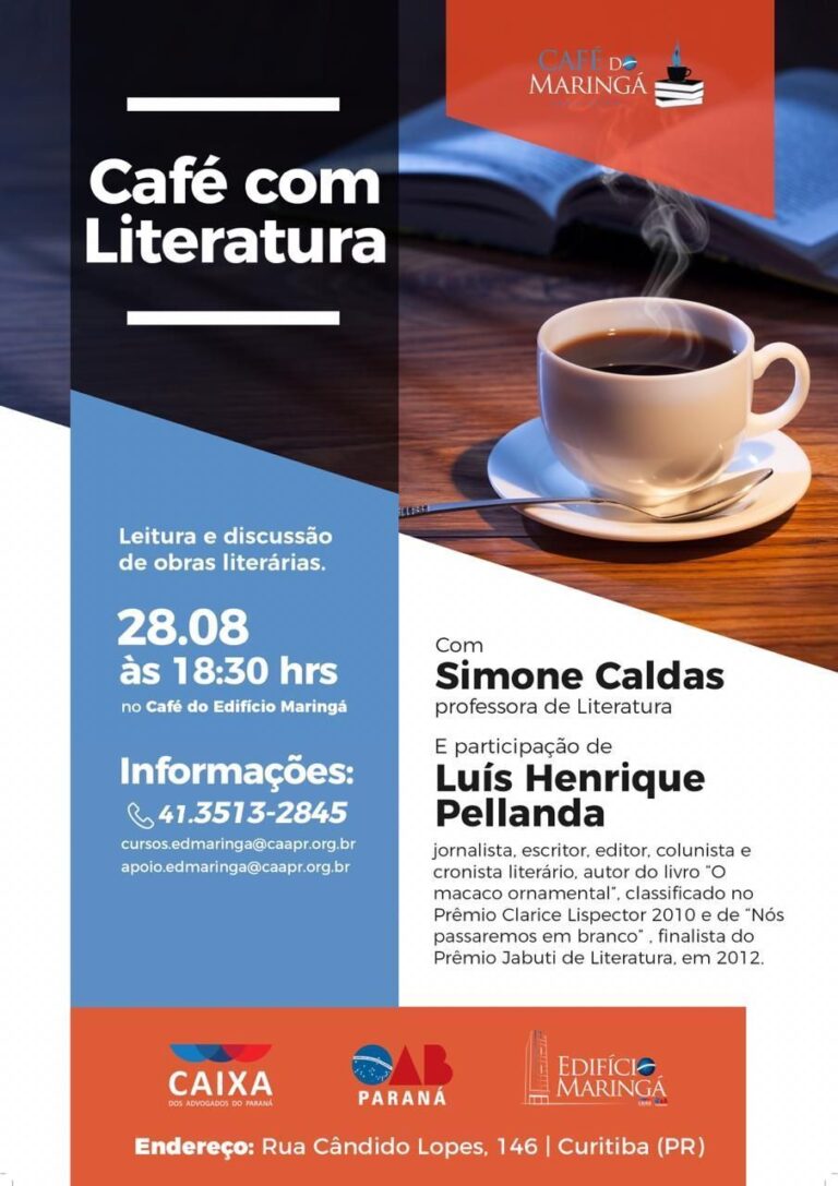 CAA/PR promove evento para incentivar a leitura e a discussão de obras literárias