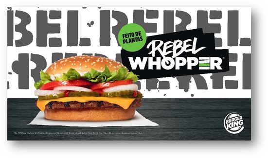 Burger King lança hambúrger a base de plantas