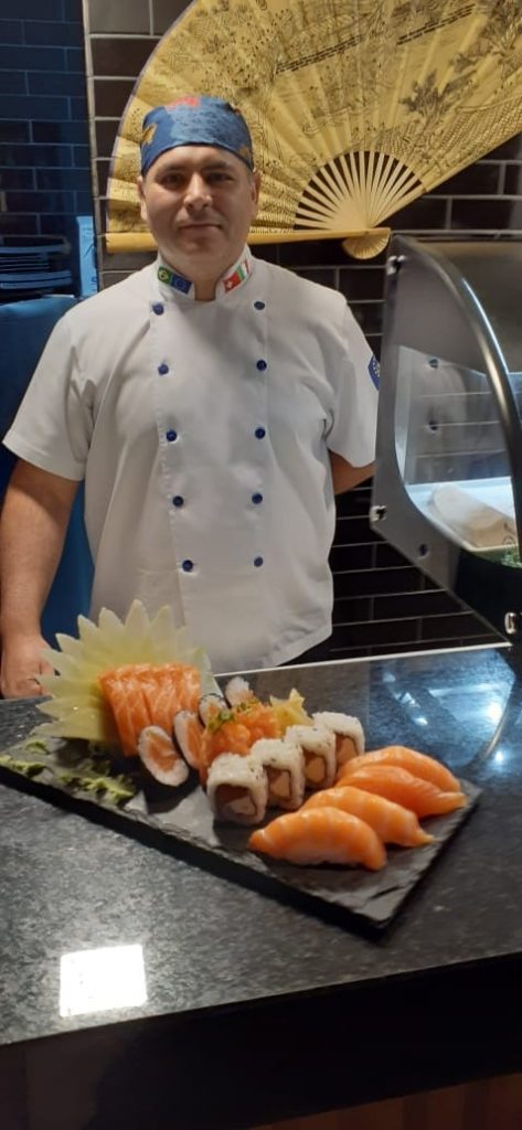 Wit Bar tem novo sushiman