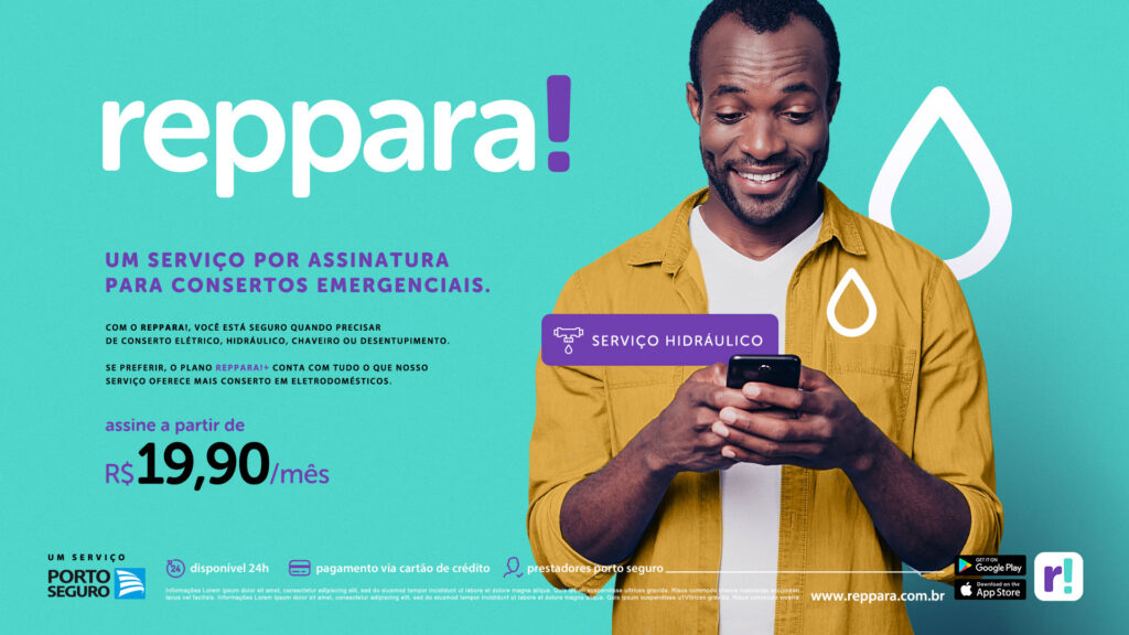 Porto Seguro lança o Reppara!, serviços residenciais por assinatura
