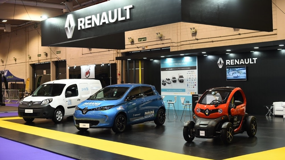 Renault participa da V.E Latino-Americana e comemora 100 emplacamentos de elétricos em 2019