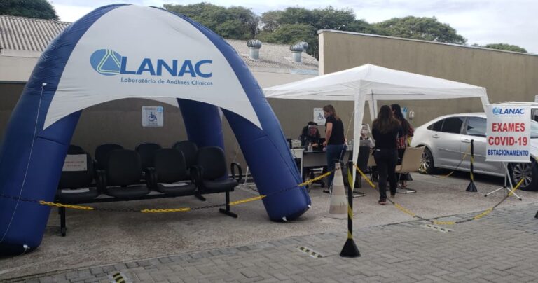 LANAC inaugura área exclusiva para exames de coronavírus