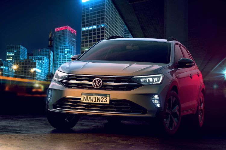 Volkswagen inicia com o Nivus o uso do novo design de marca