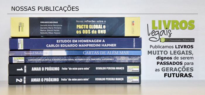 Publicações do Selo Editorial Livros Legais - Foto: Divulgação