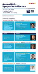 Evento Annual INC – Symposium Gliomas