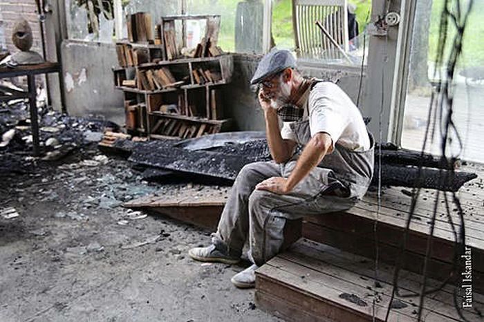 APAP/PR faz vakinha online para reconstruir atelier destruído por incêndio