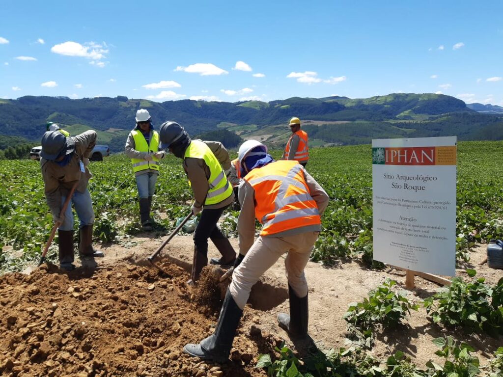 Peças históricas são encontradas nas escavações dos Sítios Arqueológicos de projeto no Paraná