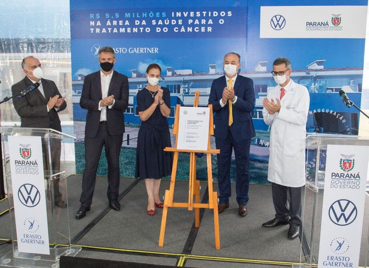 Volkswagen inaugura Centro de Hematologia no Paraná