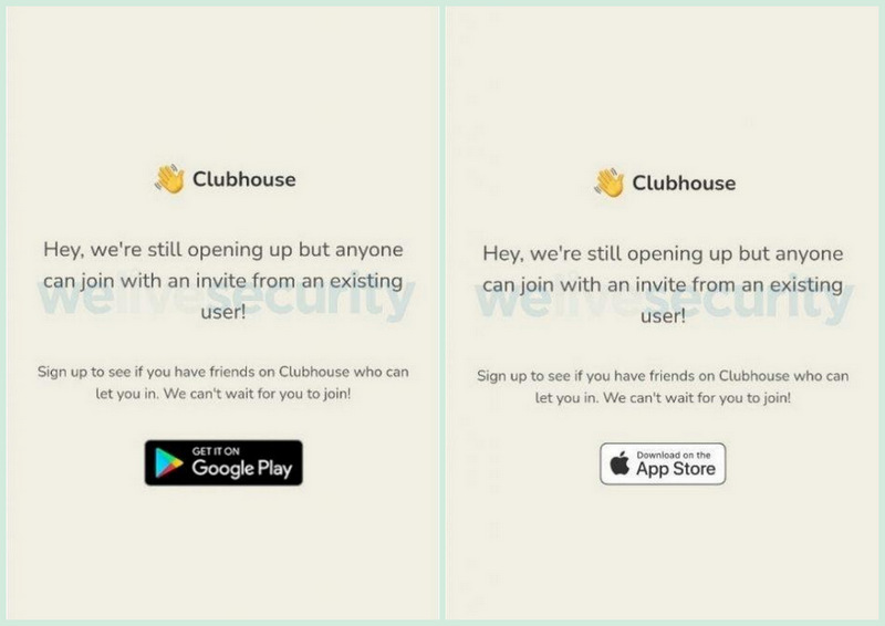 Clubhouse: aplicação falsa para Android rouba credenciais de acesso de mais de 450 aplicativos