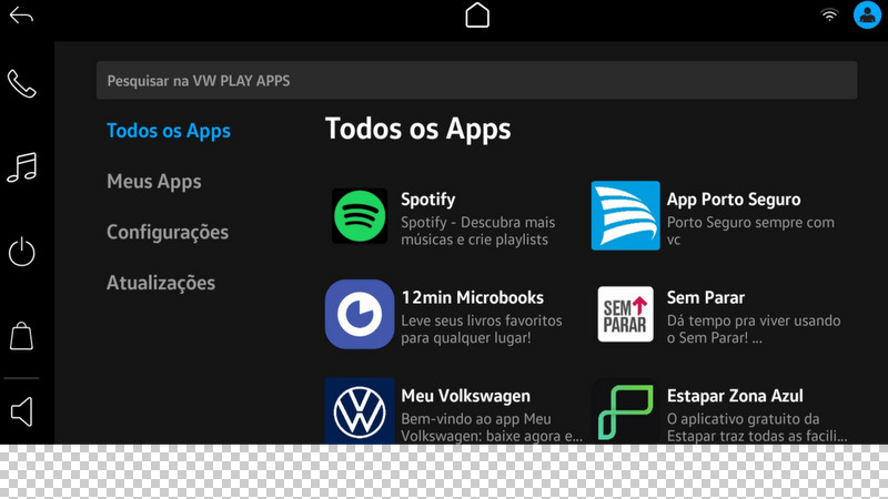 VW Play passa a contar com o aplicativo Spotify