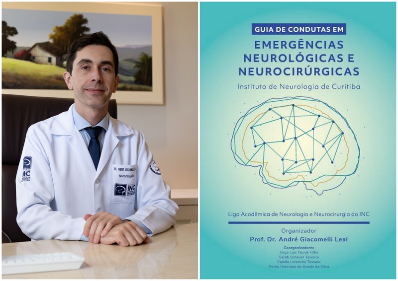 Experiência no Pronto Atendimento do Hospital INC é tema de livro sobre emergências neurológicas e neurocirúrgicas
