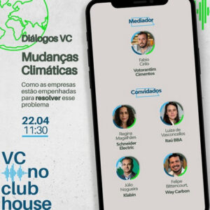 ClubHouse da Votorantim Cimentos promove encontro sobre Mudanças Climáticas