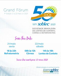 Grand Fórum SOBLEC, on-line, nos dias 21 e 22 de maio - Foto: Divulgação
