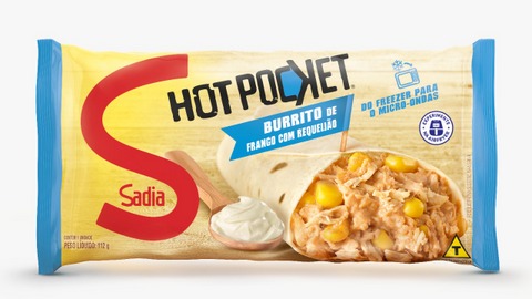 Sadia lança Burritos Hot Pocket
