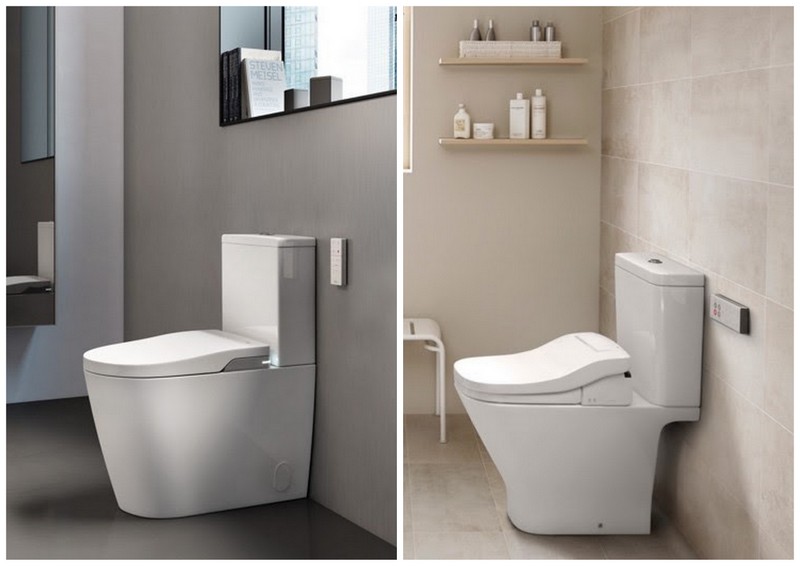 Bacias sanitárias com controle remoto e assentos eletrônicos: conceito de casa inteligentes chega aos banheiros