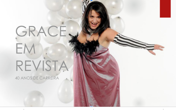 Grace Gianoukas em Revista no Teatro Fernanda Montenegro