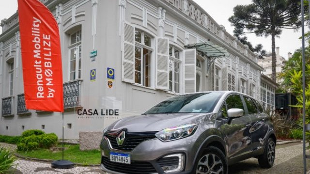 Renault inicia programa de carsharing e locação de curta duração no LIDE Paraná