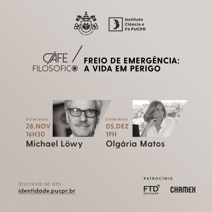 Café Filosófico: evento online e gratuito promove encontros com Michael Löwy e Olgária Matos
