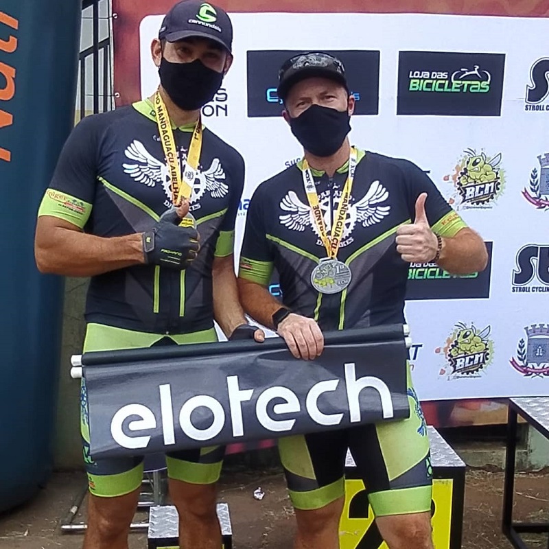 Dupla patrocinada pela Elotech ganha 2º lugar em competição de Mandaguaçu