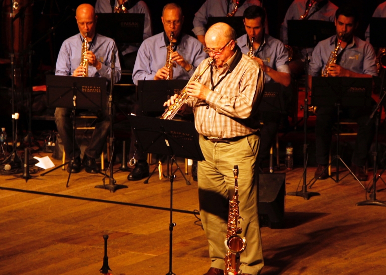 Orquestra de saxofones lança álbum inédito gravado durante o isolamento social