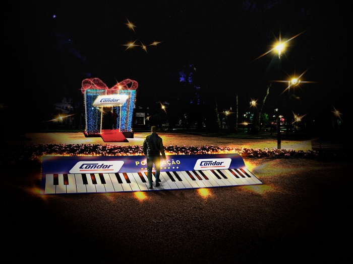Natal no Passeio Público terá piano gigante interativo e decoração imersiva