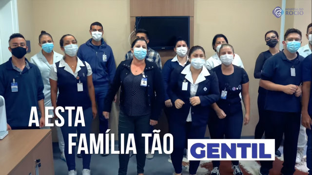 Colaboradores do Hospital do Rocio criam samba para celebrar pós-pandemia