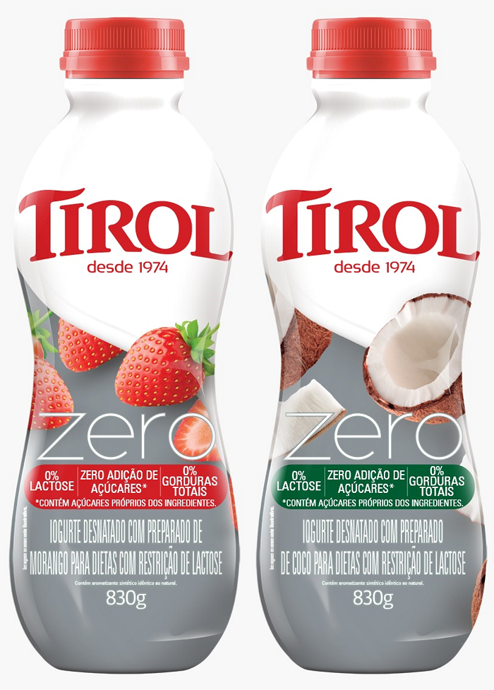 Tirol lança Iogurte Diet + Zero Lactose